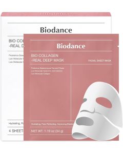 Biodance Bio Collagen-Real Deep Mask - 4 Sheets, 1.19 Oz 34g Each